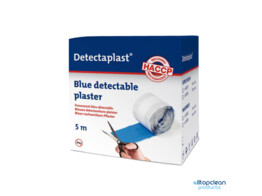 DETECTAPLAST PLEISTER ELASTIC OP ROL 6CM X5M