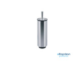 WC BORSTEL BRABANTIA MATT STEEL